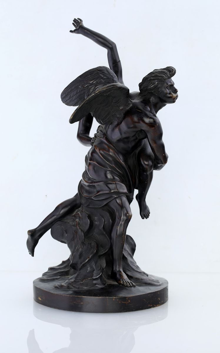 Gruppo in Bronzo Brunito, XIX Secolo
