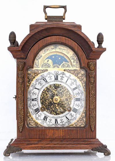 Pendola Franz Hermle con Fasi Lunari, Germania, XX Secolo