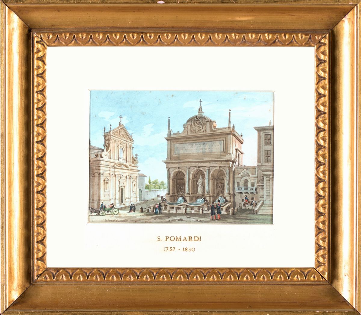 Simone Pomardi - A) L'isola Tiberina e i Ponti Cestio e Fabricio B) la Fontana del Mosè (o D...