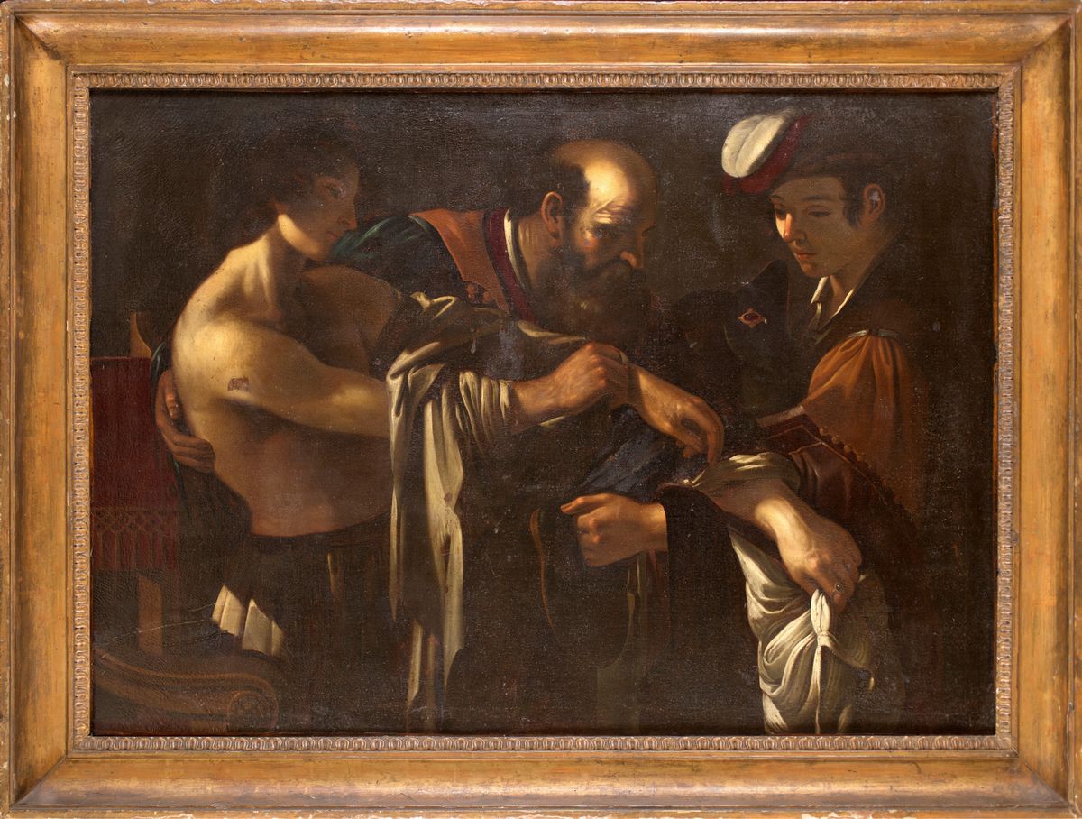 Giovanni Francesco Barbieri Detto il Guercino (bottega) - Il Ritorno del Figliol Prodigo