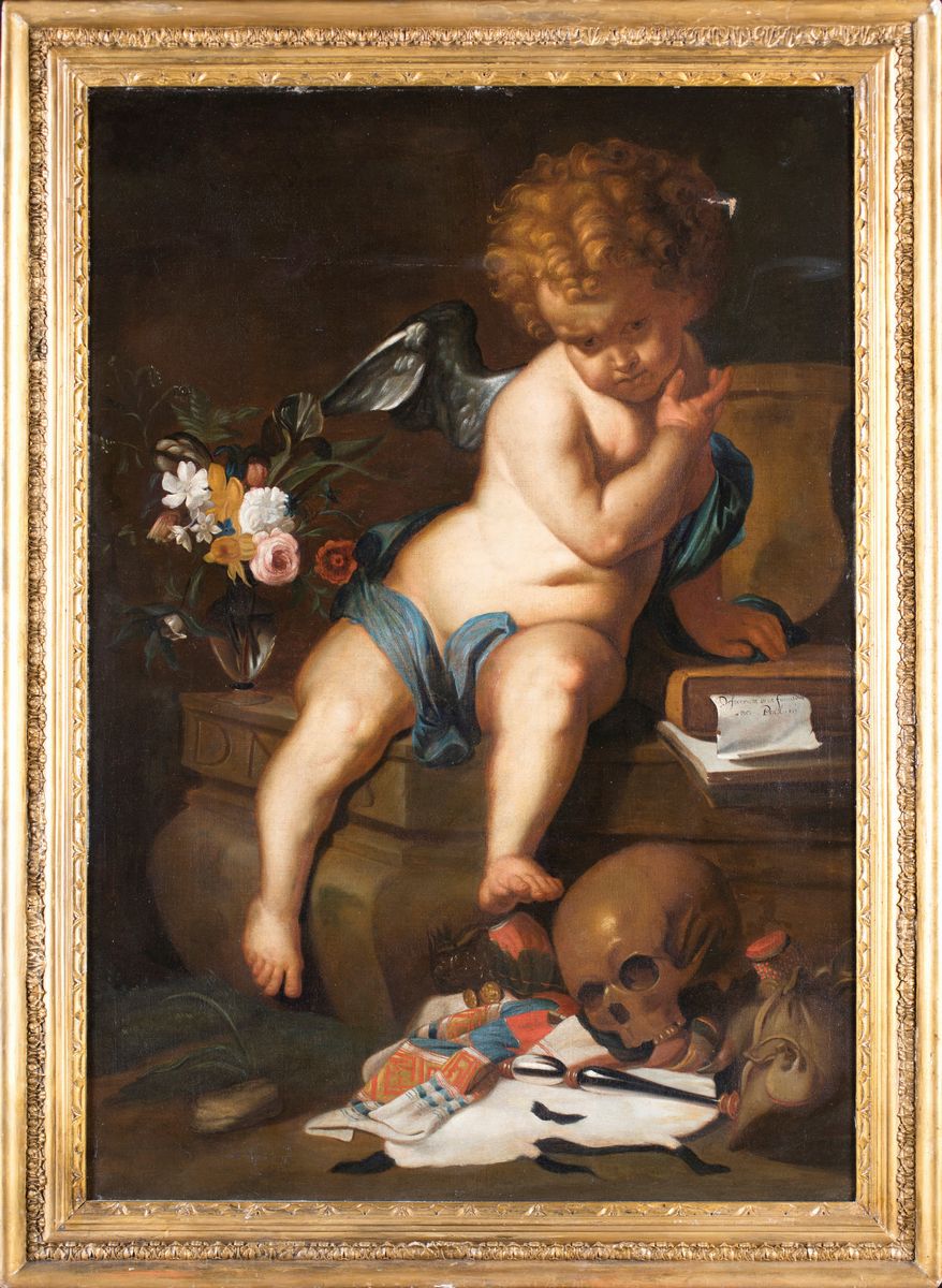 Pittore Fiammingo del XVII Secolo - Allegoria della Giovinezza