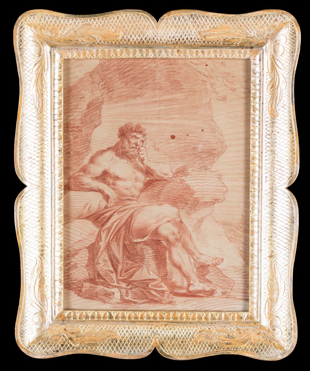 Pittore del XVIII Secolo - Il Riposo di Ercole