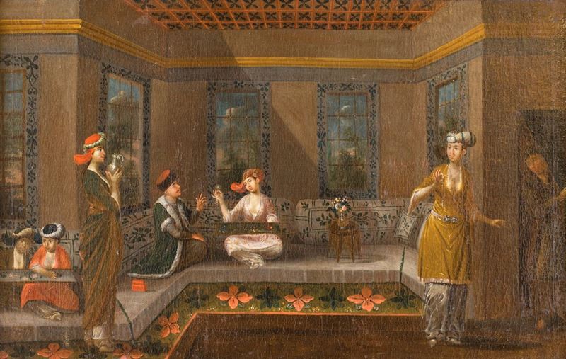 Scuola Europea, Fine XVII/inizio XVIII Secolo - Interno Orientale
