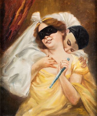 Colombina e Pulcinella