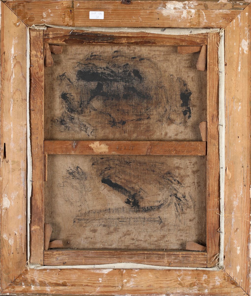 Pittore del XX Secolo - Natura Morta con Locomotiva