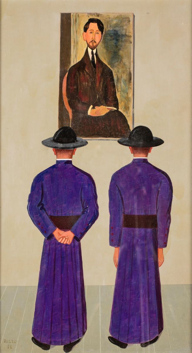 Pippo Rizzo - Omaggio a Modigliani