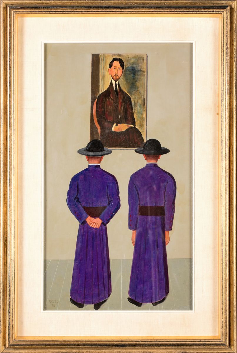 Pippo Rizzo - Omaggio a Modigliani