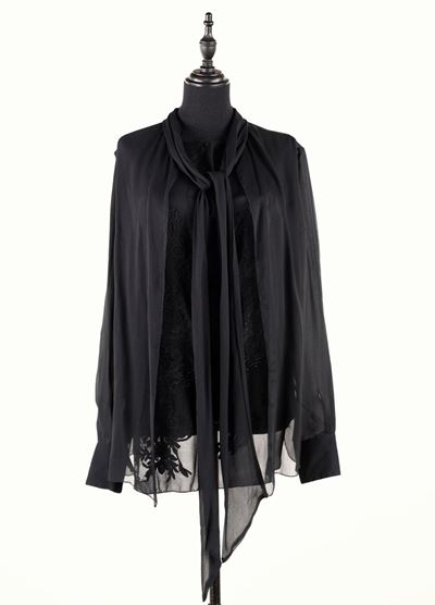 Ermanno Scervino, Camicia in Seta Nera