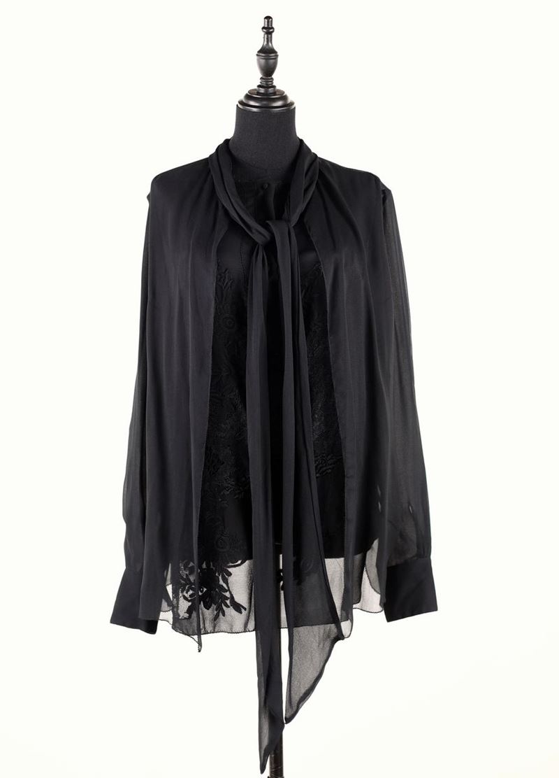 Ermanno Scervino, Camicia in Seta Nera