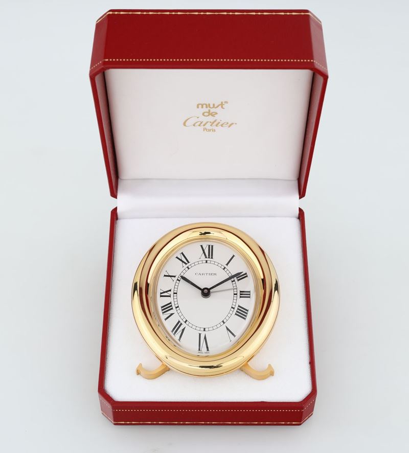 Must De Cartier, Orologio Sveglia da Tavolo