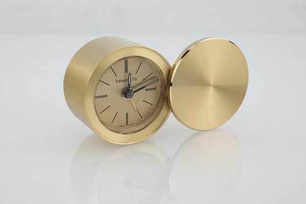Tiffany &amp; Co, orologio sveglia da tavolo  - Asta Asta a Tempo - Penne da Collezione e Accessori da Scrivania - Casa d'Aste Arcadia