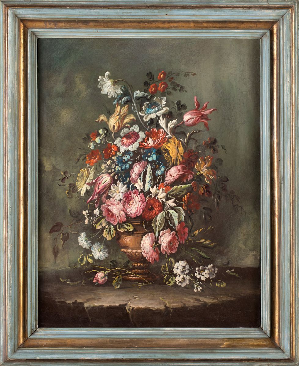 Scuola Veneta, Fine del XVIII Secolo - Natura Morta di Fiori