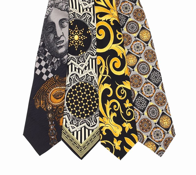 Gianni Versace, Lotto di Quattro Cravatte