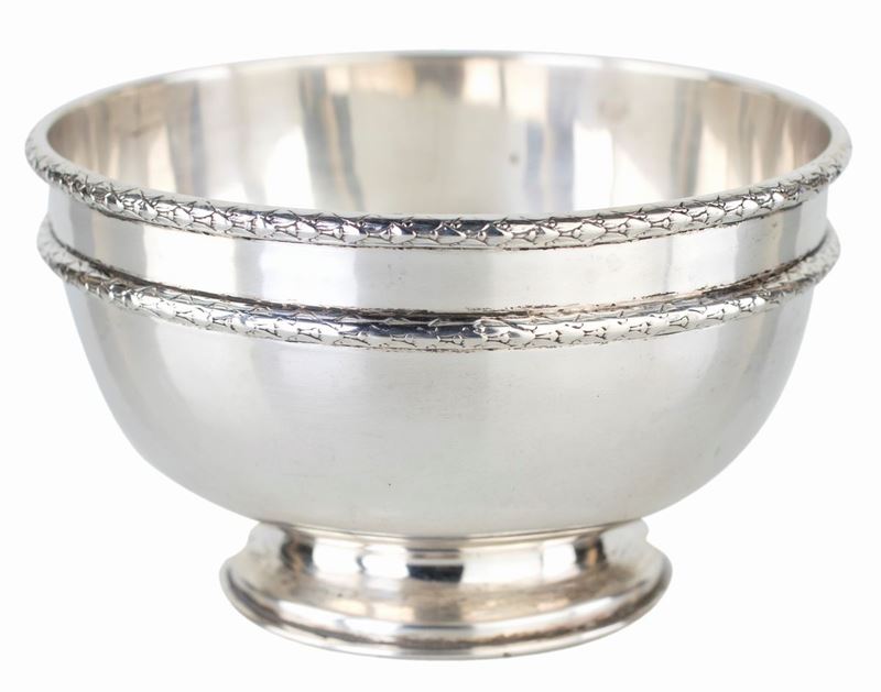 Coppetta in Argento Sterling, Londra 1912, Argentiere Herbert Lambert