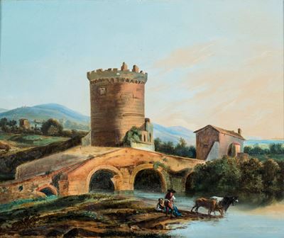L'aniene a Ponte Lucano e il Mausoleo dei Plauzi
