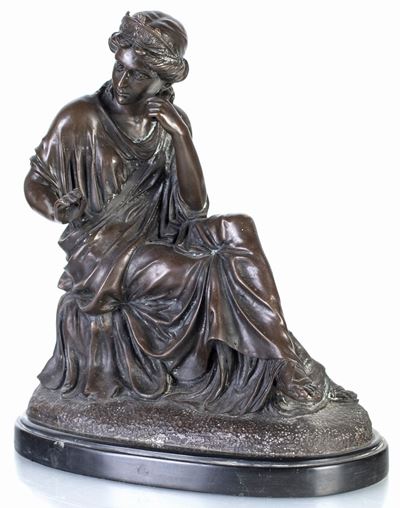 Scultura in Bronzo Brunito, XIX Secolo