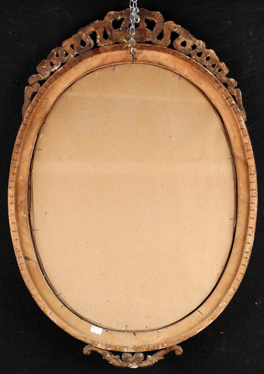 Anonimo del XVIII Secolo - A) Ritratto di Gentildonna in Abito Bianco B) Ritratto di Gentildonna ...