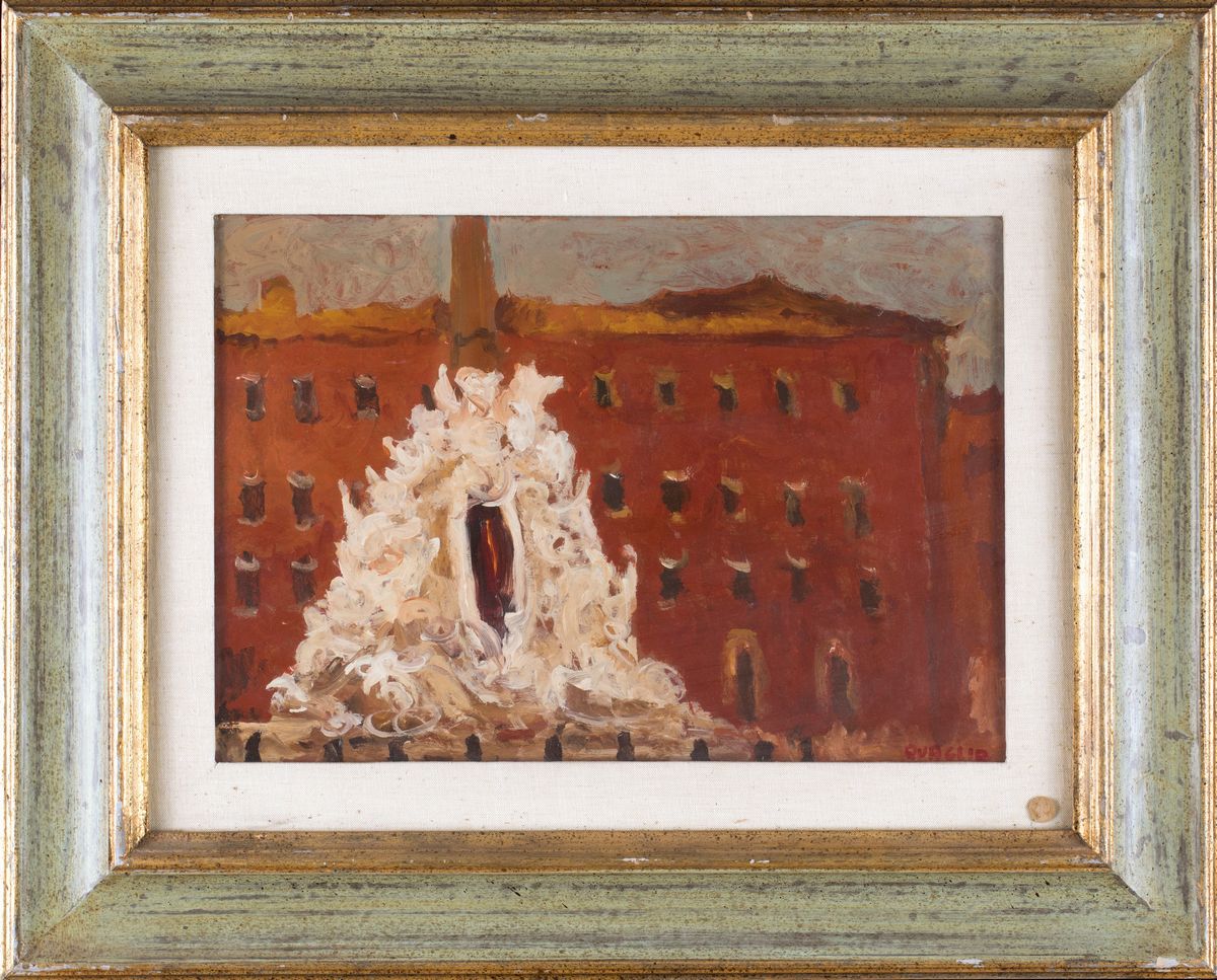 Carlo Quaglia - Piazza Navona (fontana dei Quattro Fiumi)