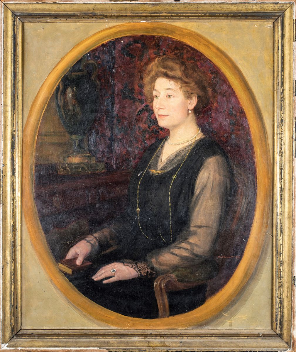Ritratto Ovale di Nobildonna