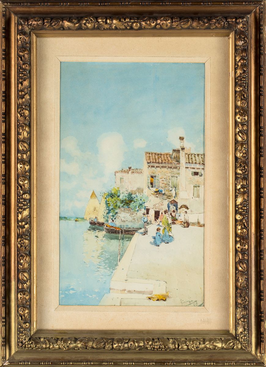 Pittore del XIX Secolo - Borgo Veneziano
