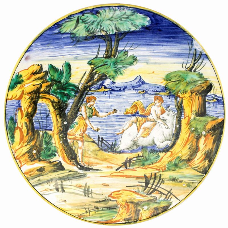Piatto in Ceramica di Castelli