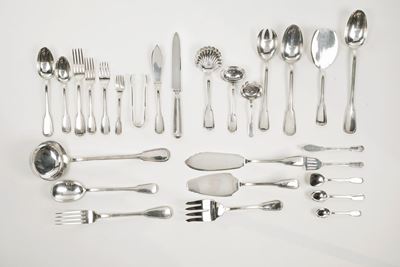 Servizio di Posate in Argento a Titolo 800 per Dodici