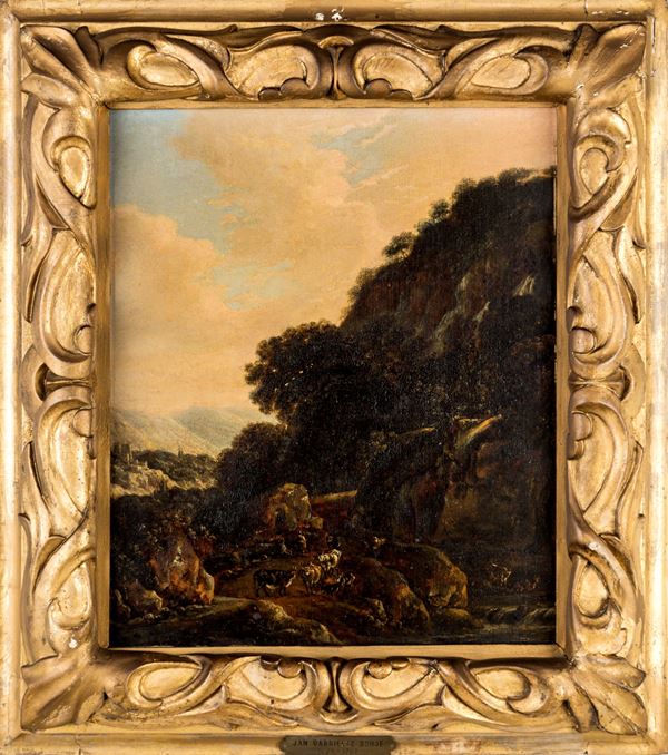 Jan Gabrielsz Sonje - Paesaggio con armenti al pascolo