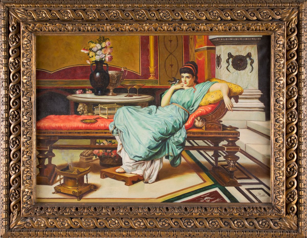Virginio Monti - Interno Neoclassico