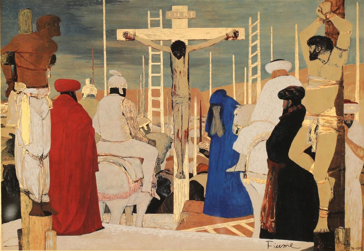 Salvatore Fiume - Lotto di Due Serigrafie