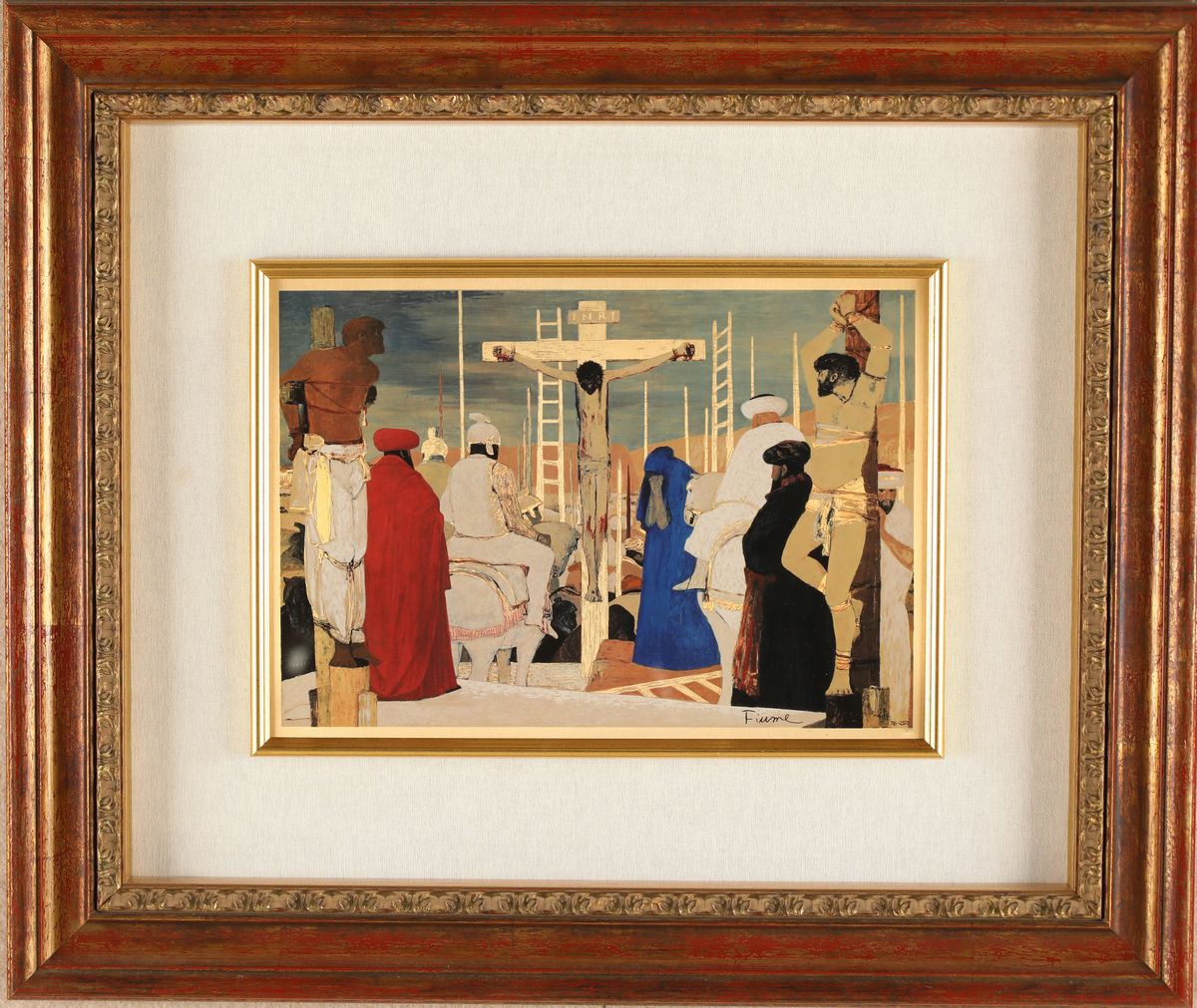 Salvatore Fiume - Lotto di Due Serigrafie