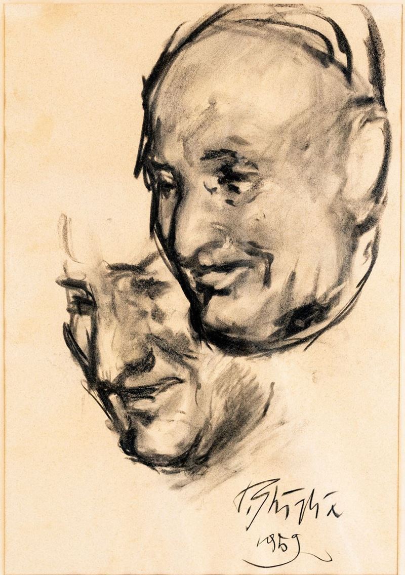 Paulo Ghiglia - Ritratto di Giovanni XXIII