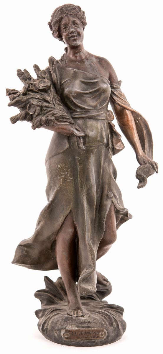 A.j. Scotte - La Jeunesse - Allegoria della Primavera