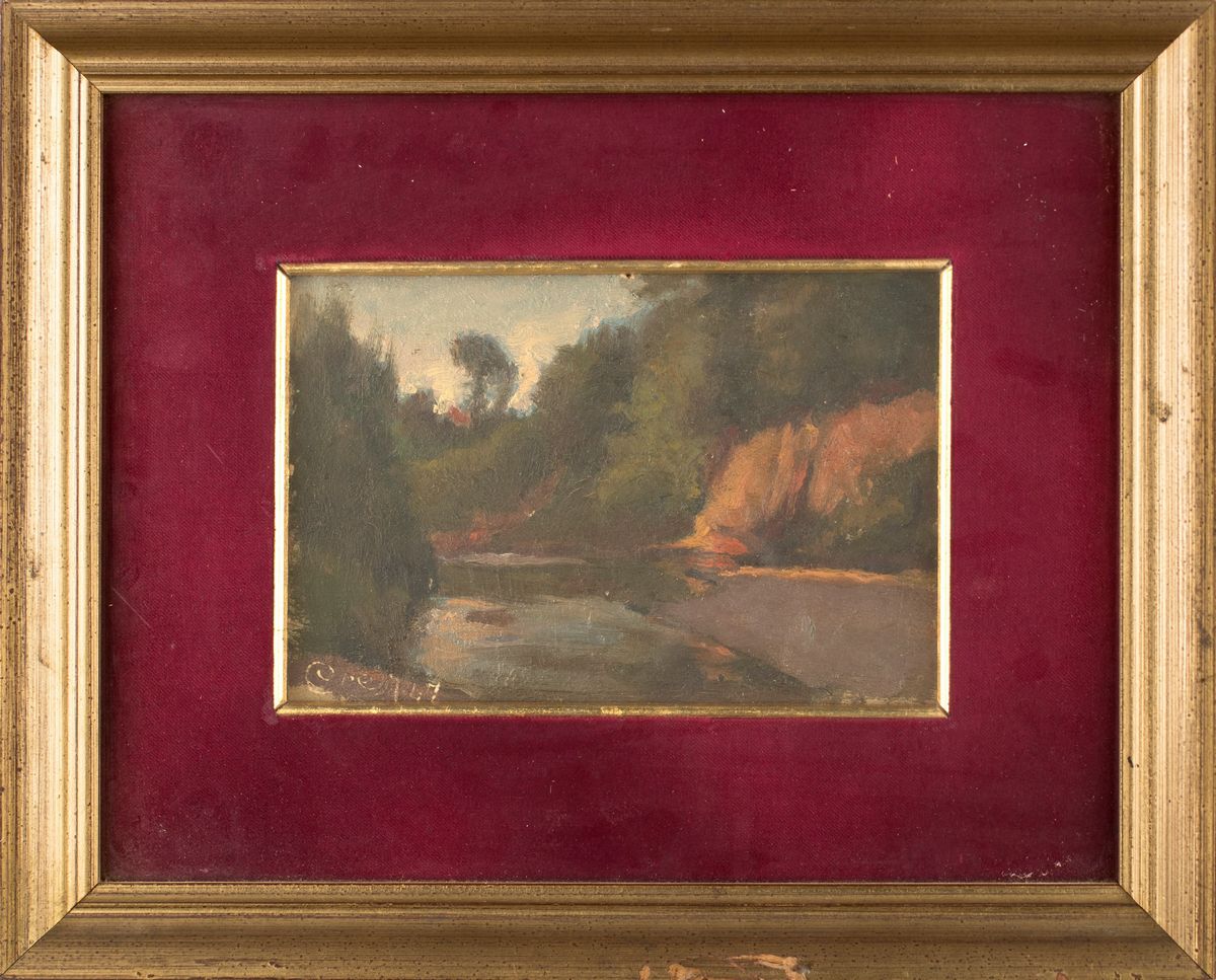 Leonardo Cremonini - Paesaggio Boschivo