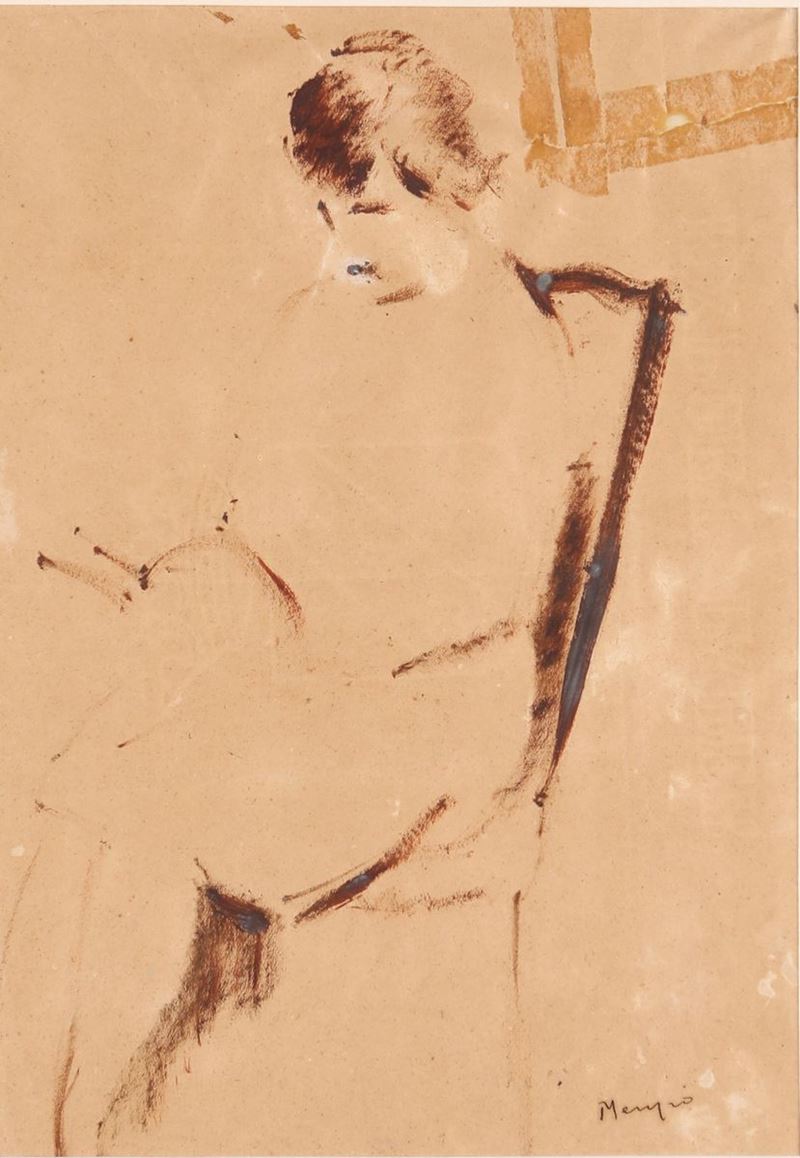 Francesco Menzio - Donna Seduta