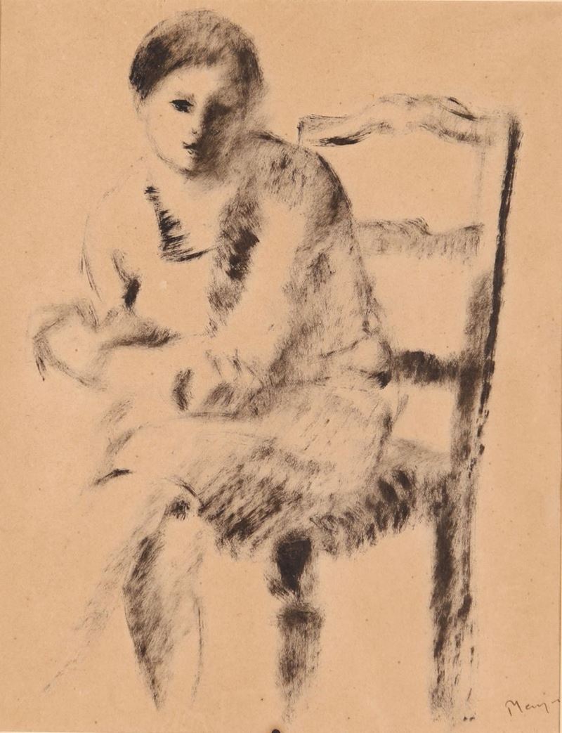 Francesco Menzio - Donna Seduta