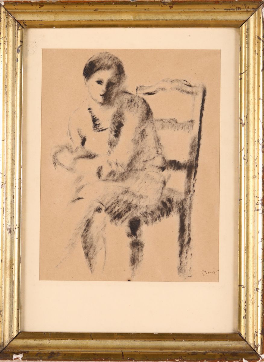 Francesco Menzio - Donna Seduta