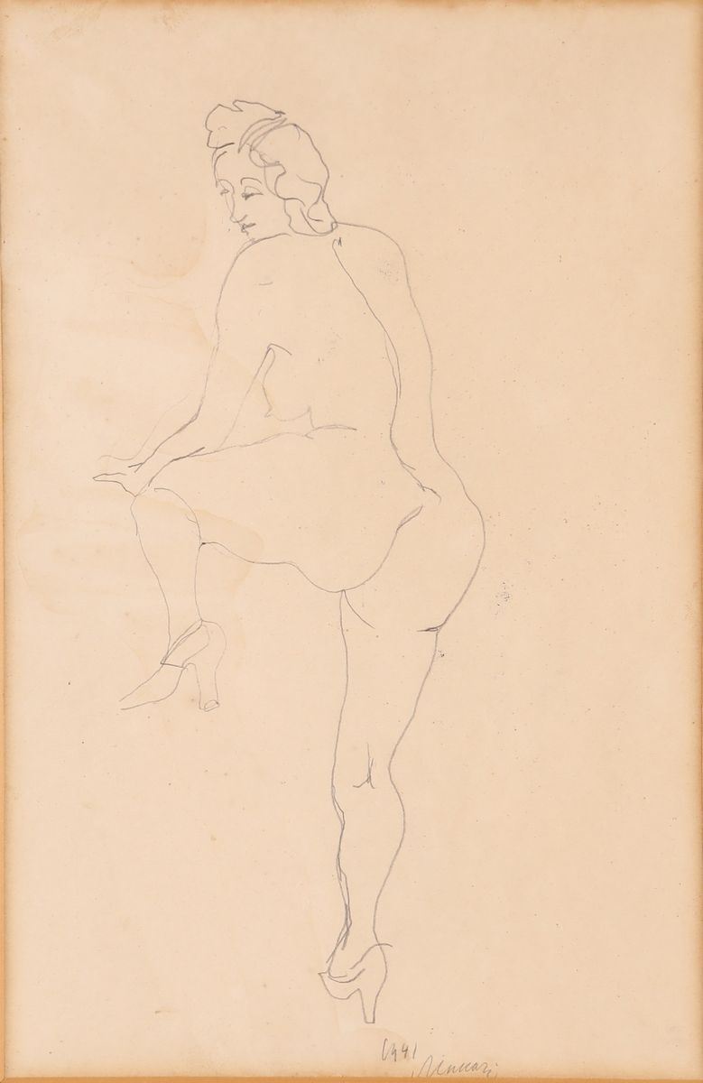 Mino Maccari - Nudo