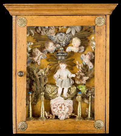 Teca in Legno di Frutto, Napoli, XIX Secolo