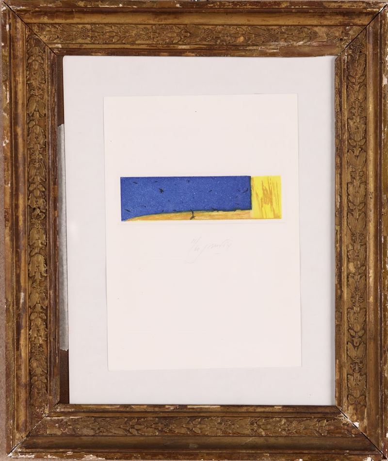 Piero Guccione - Piccola Marina
