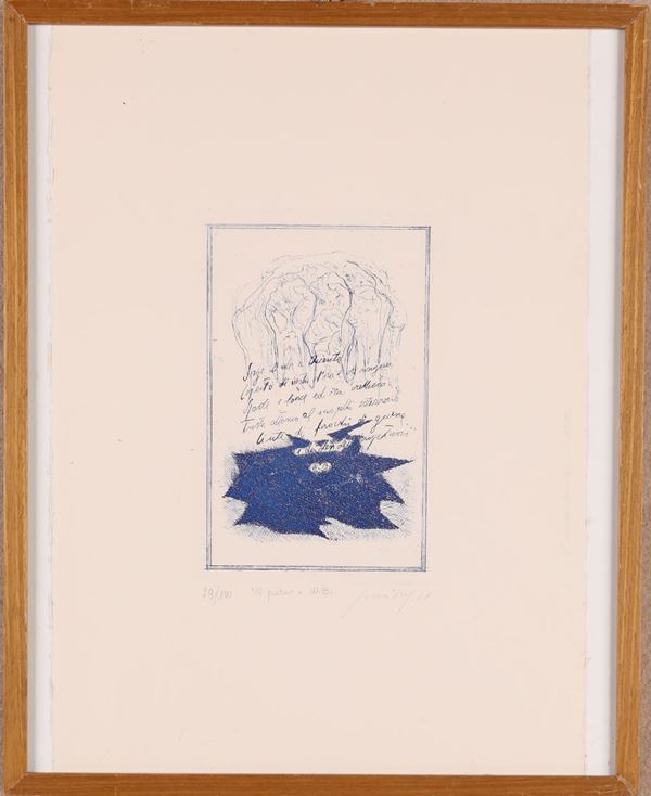 Piero Guccione - Il giorno di William Blake