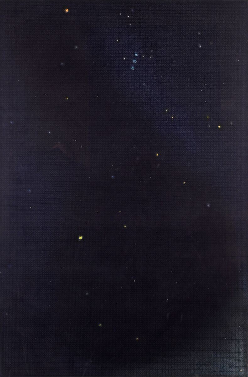 Piero Guccione - Cielo Stellato-orione