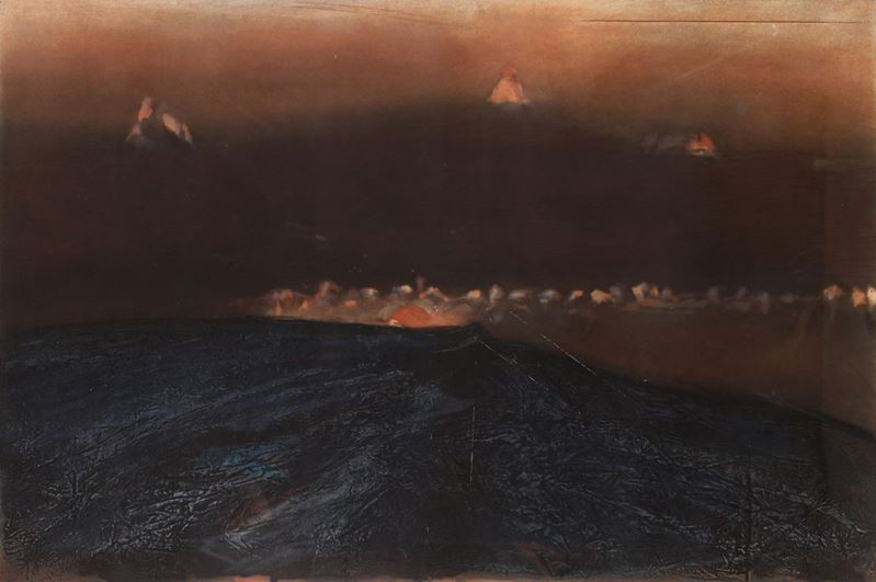Piero Guccione - Etna
