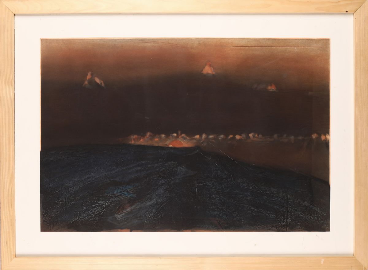 Piero Guccione - Etna