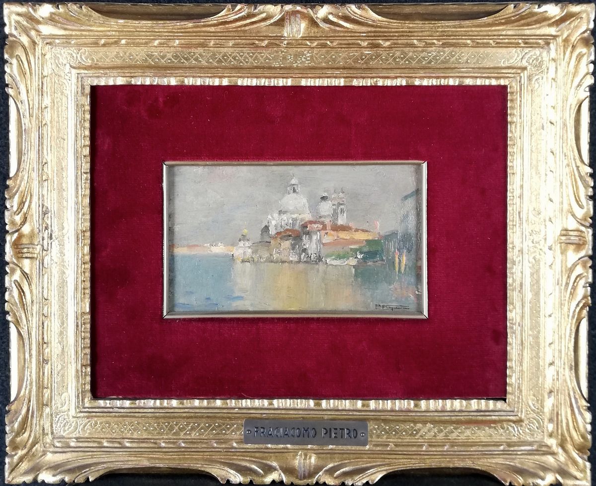 Pietro Fragiacomo - Veduta di Venezia