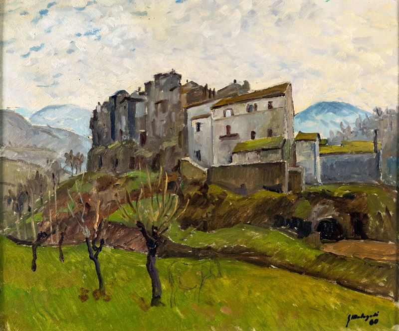 Giuseppe Malagodi - Veduta di Poli