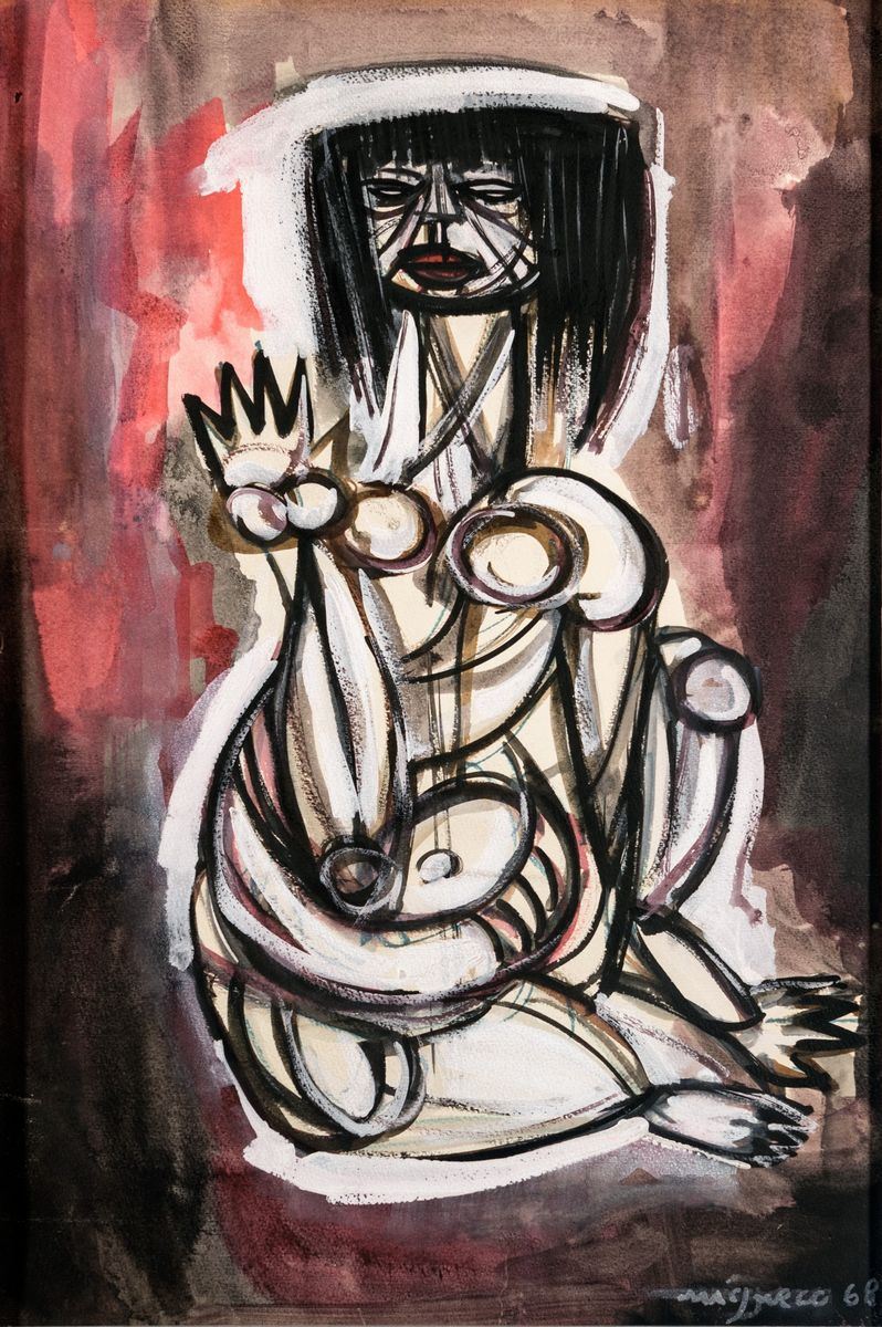 Giuseppe Migneco - Figura di Donna
