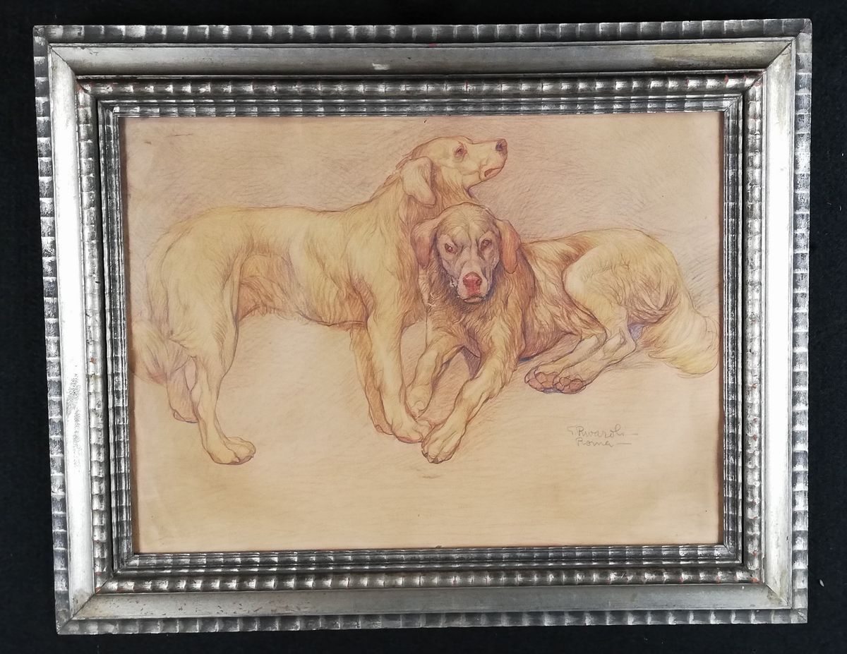 Giuseppe Rivaroli - Due Cani