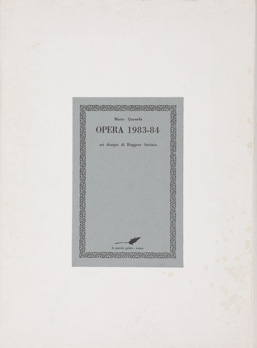 Aa.vv. - Opera 1983-1984
