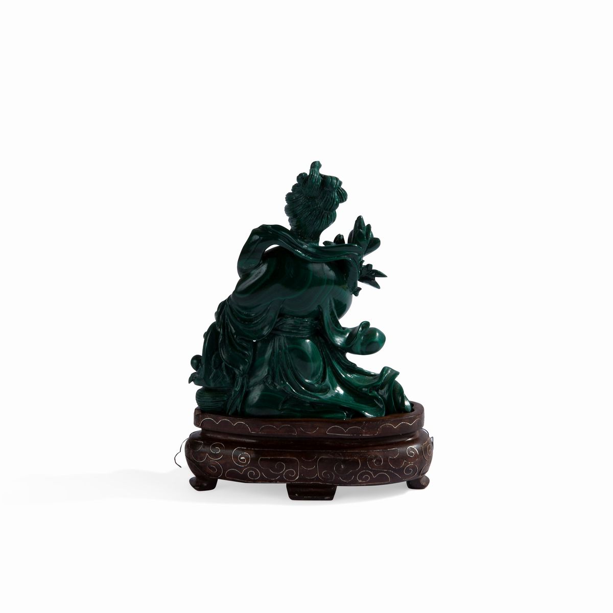 Intaglio in Malachite, Cina, XX Secolo
