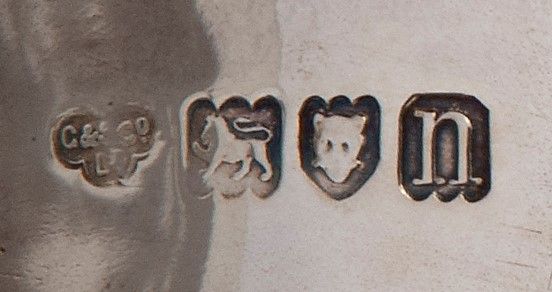 Trittico in Argento, Londra, 1908, Argentieri Goldsmiths & Silversmiths Company